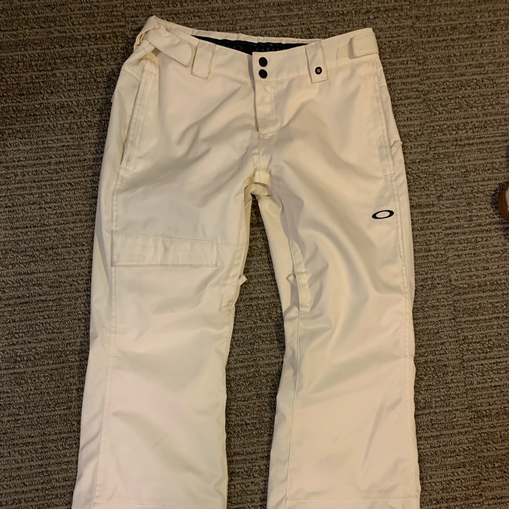 Oakley Women’s Ski Snowboard White Pants M